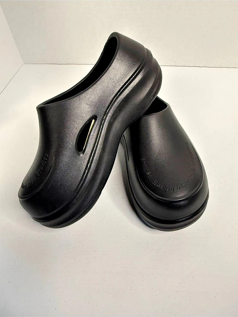 Sheil Studios Black Mules Like New